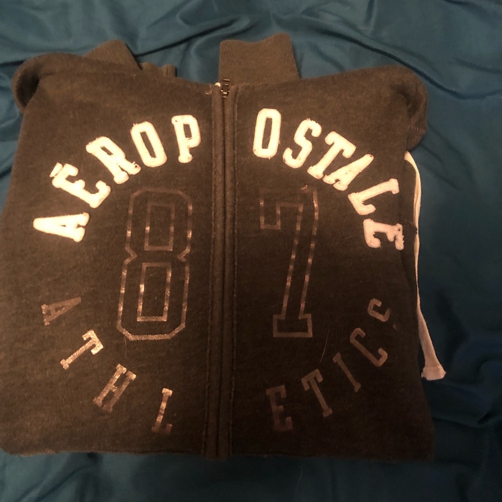 Aeropostale grey hoodie